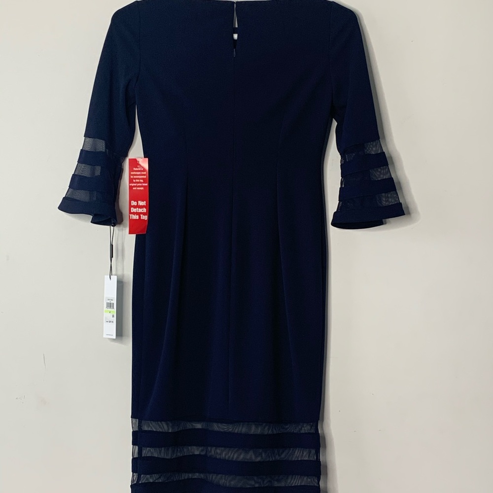 CALVIN KLEIN size 4 Illusion Bell Sleeve